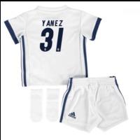 2016-17 Real Madrid Home Adidas SMU Mini Kit (Yanez 31)