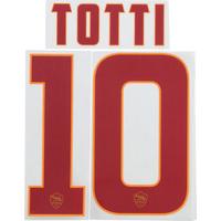 2014 15 roma red name set totti 10 junior