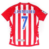 2012 13 sporting gijon home shirt jcasquero 7 wtags