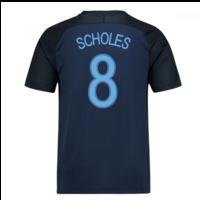 2017-18 England Away Shirt (Scholes 8)