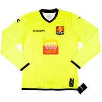 2013 14 fc nordsjlland yellow gk shirt bnib