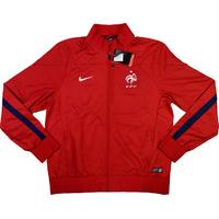 2014 15 france player issue sideline training jacket wtags xl