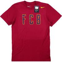 2014 15 barcelona nike core plus tee wtags s