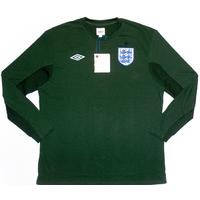 2009 11 england player issue green gk shirt bnib