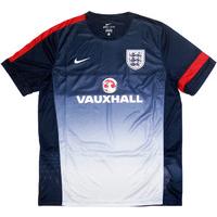 2013 england player issue training shirt as new xl