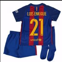 2016-17 Barcelona Home Mini Kit Shirt (Luis Enrique 21)