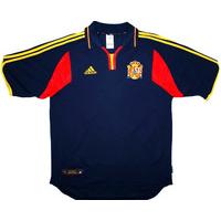 2000 02 spain away shirt very good l