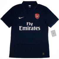 2009 11 arsenal player issue european away shirt bnib xl