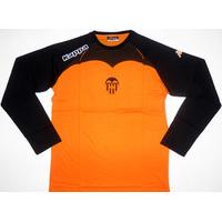 2010 11 valencia kappa orange bat ls t shirt bnib