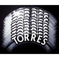 2007-13 Premier League Lextra/SensCilia White Name Block Torres