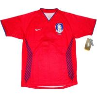 2006 08 south korea home shirt bnib