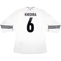 2012-13 Germany Formotion Player Issue Home L/S Shirt Khedira #6