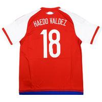 2015 paraguay copa amrica home shirt haedo valdez 18 wtags