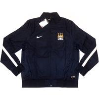 2013 14 manchester city player issue sideline jacket bnib xxl