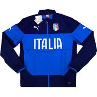 2014 15 italy puma training rain jacket bnib