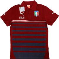 2014-15 Italy Puma Red Polo T-shirt *BNIB*