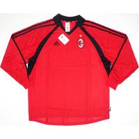 2001-02 AC Milan Player Issue Third L/S Shirt *BNIB* XL