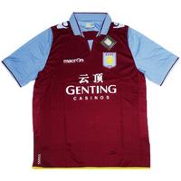 2012-13 Aston Villa Home Shirt *w/Tags* L