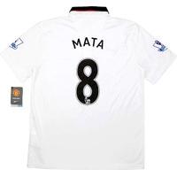 2014 15 manchester united away shirt mata 8 wtags xxl