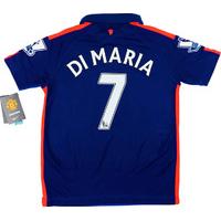 2014 15 manchester united third shirt di maria 7 wtags boys