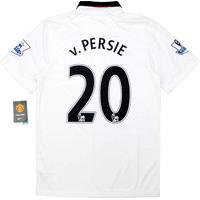 2014-15 Manchester United Away Shirt v.Persie #20 *w/Tags* XL