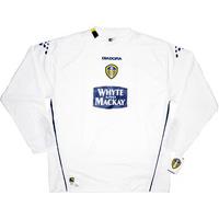 2004 05 leeds united home ls shirt bnib