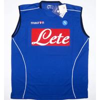 2009 10 napoli macron training vest bnib 3xl