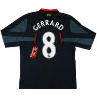 2014-15 Liverpool Third L/S Shirt Gerrard #8 *w/Tags*