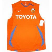 2007 08 valencia training vest bnib