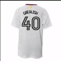 2016-17 Aston Villa Away Shirt (Grealish 40)