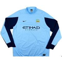 2013 14 manchester city player issue training jacket as new xxl