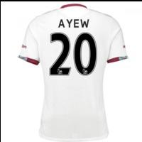 2016-17 West Ham Away Shirt (Ayew 20) - Kids