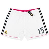 2014 15 real madrid home shorts 15 carvajal wtags xxl