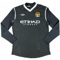 2011-12 Manchester City Match Issue GK Shirt #13
