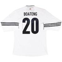 2012-13 Germany Formotion Player Issue Home L/S Shirt Boateng #20