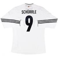 2012 13 germany formotion player issue home ls shirt schrrle 9