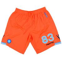 2011 12 napoli match issue orange gk shorts 83 rosati xxl