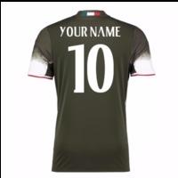 2016 17 ac milan third shirt your name