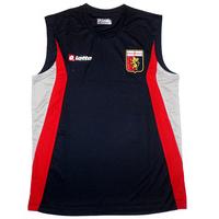 2012 13 genoa player issue navy training vest as new