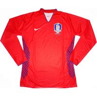 2006 08 south korea ls player issue home shirt as new