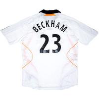 2007 08 la galaxy home shirt beckham 23 wtags xl