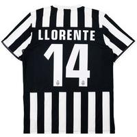 2013-14 Juventus Home Shirt Llorente #14 *w/Tags* XXL