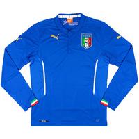 2014-15 Italy Home L/S Shirt *BNIB*