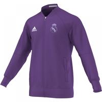 2016-2017 Real Madrid Adidas Anthem Jacket (Purple)
