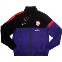 2012 13 arsenal player issue sideline jacket wtags xl