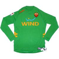 2011 12 roma green gk shirt bnib xs