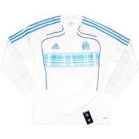 2010 11 olympique marseille adidas ls training shirt bnib