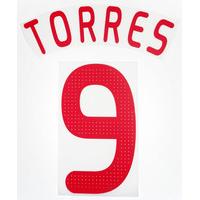 2008-10 Liverpool European Red Name Set Torres #9