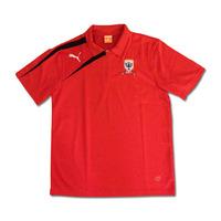 2013 14 airdrie puma polo shirt red