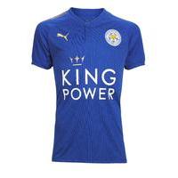 2017-2018 Leicester City Puma Home Football Shirt